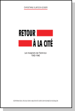 Couverture de l'ouvrage Le retour dans la cité, de Christiane Klapisch-Zuber